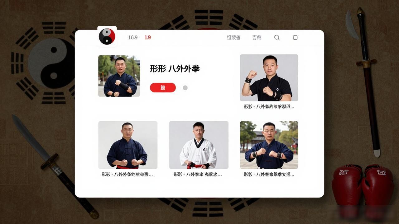 形意八卦拳网红是谁-这几个武林高手你认识吗